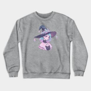 Pastel Goth Crystal Witch Crewneck Sweatshirt